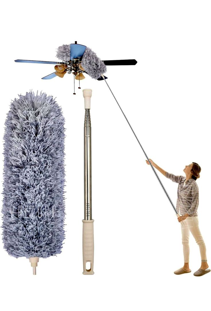 3-in-1 Dust Cleaner Brush – For Fans, A/C & Hard-to-Reach Places
